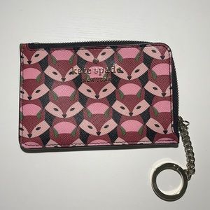 Kate Spade Geo Fox L-Zip Wallet